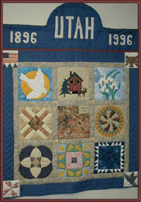 Park City Library history quilt