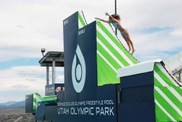 Utah Olympic Park Slip 'n slide