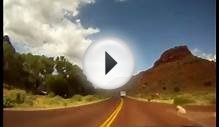 Amazing road trip: Zion National Park (UTAH) drive time lapse