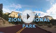 Highway 9 through Zion National Park Utah, the best scenic