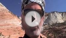 Mike Rattles on in Zion National Park, Utah May 18th