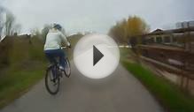 Riding A Bicycle In Park City, Utah