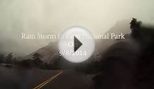 Zion National Park Flood rains 9/8/2014