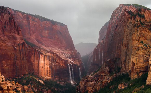 Waterfalls in Zion National Park